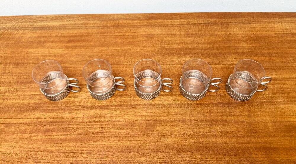 Mid-century Finnish Tsaikka tea glass by Timo Sarpaneva for Iittala.