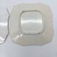 Pair of Square Plates Porcelain from Paris Cobalt and Gold Empire Style