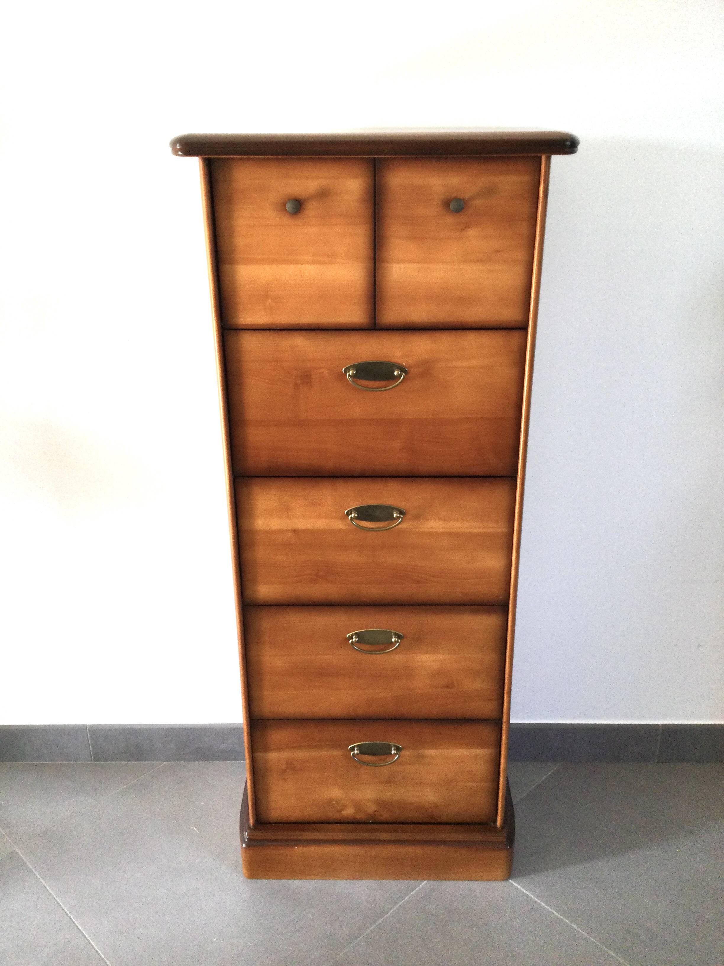 Cherry Wood Storage Unit