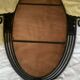 Art deco wrought iron mirror
