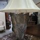 Trés grande lampe aux libellules style art Nouveau