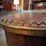 Louis XVI-style mahogany lounge table