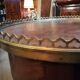 Louis XVI-style mahogany lounge table