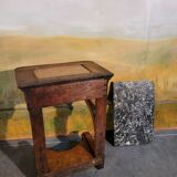Small Restoration period console in walnut