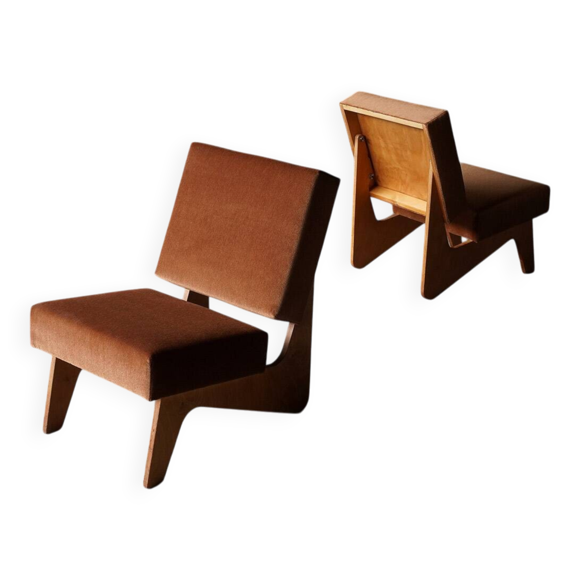 Pair of Combex FB03 lounge chairs by Cees Braakman for Pastoe, The Netherlands 1950s