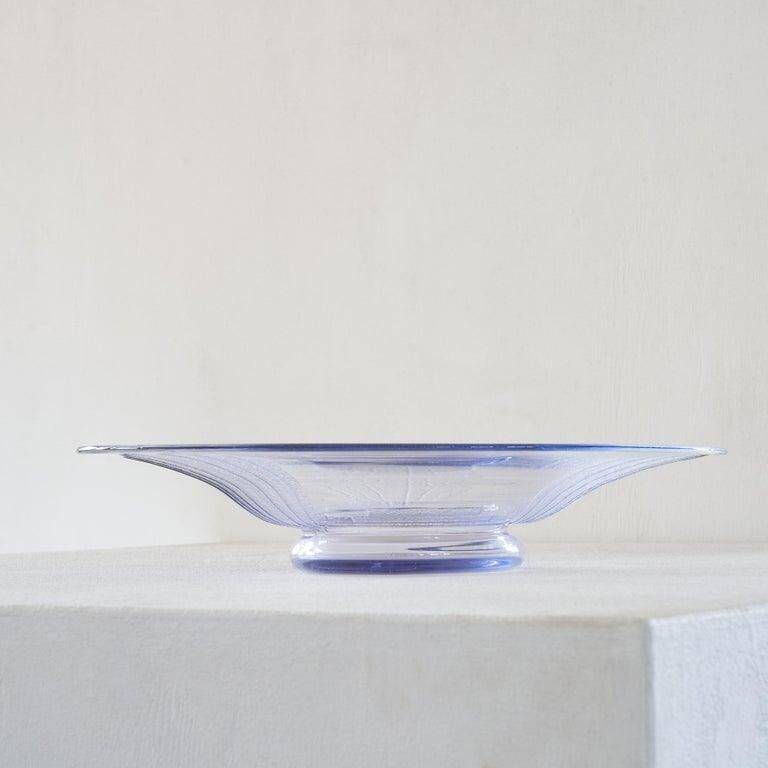 Charles Schneider Art Deco glass centrepiece
