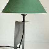 Steel and fabric lamp by madura