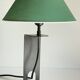 Lampe acier et tissu par madura