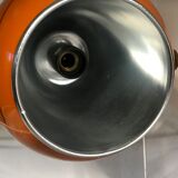 Paire de lampes oranges Robert Sonneman