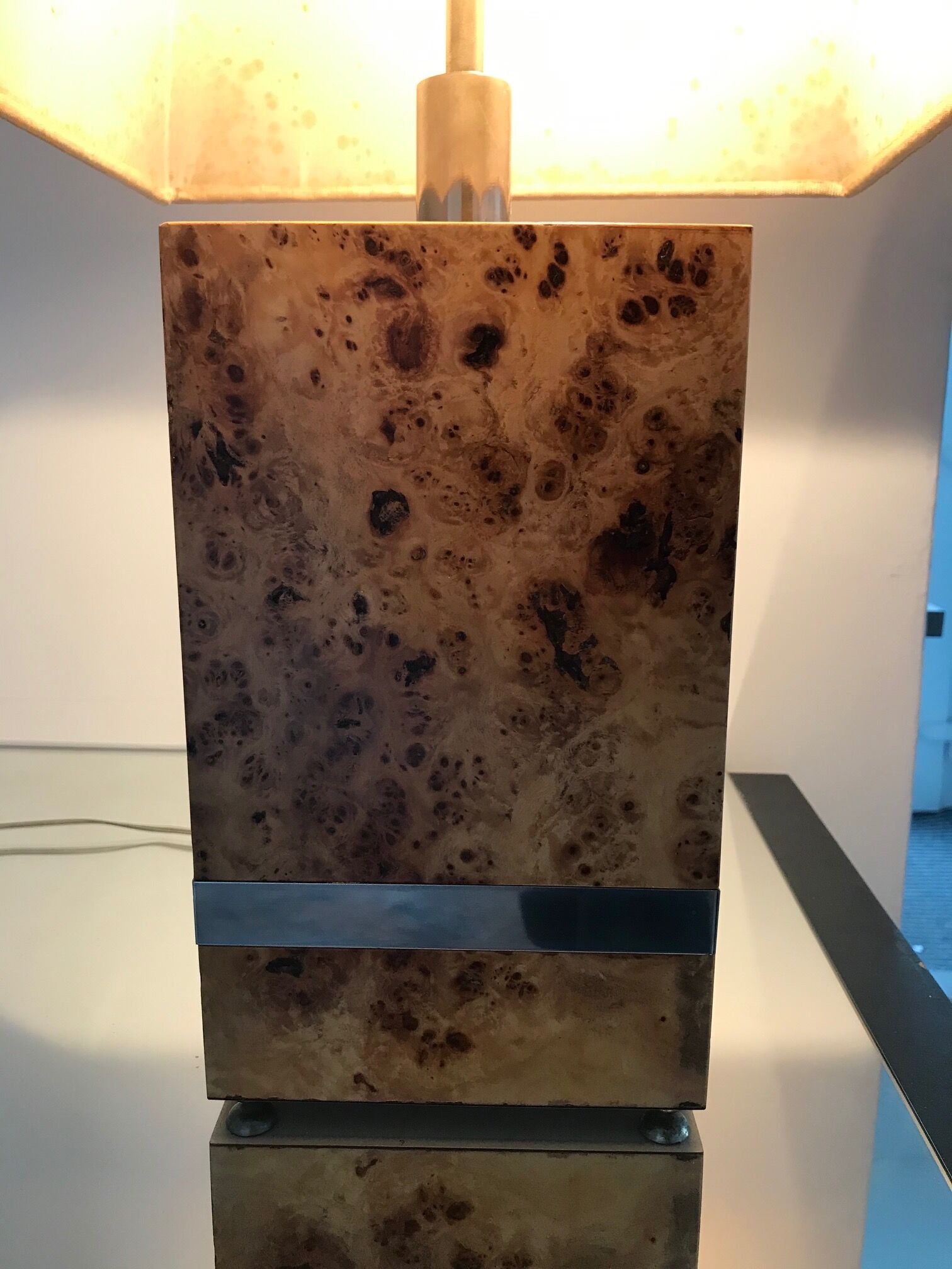 Tommaso Barbi poplar magnifying glass table lamp made in italy