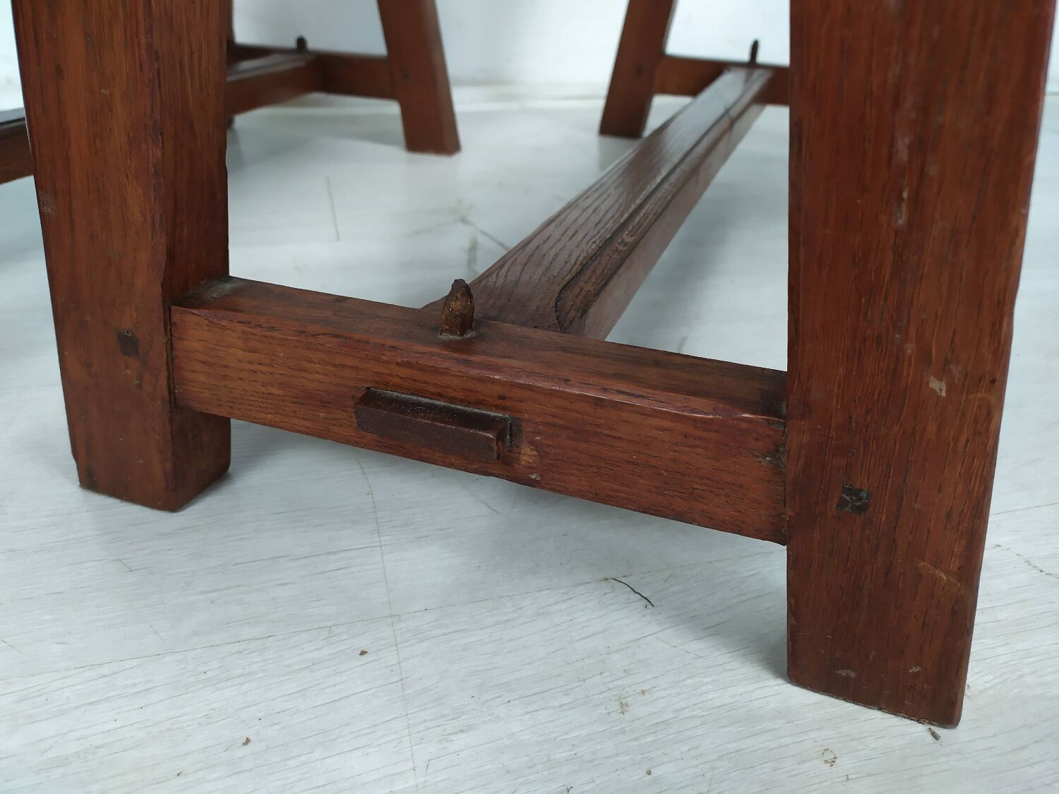 Pair of farm benches