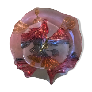 serviteur en verre vintage