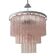 Contemporary “Tronchi” Murano Glass Chandelier in Venini Style