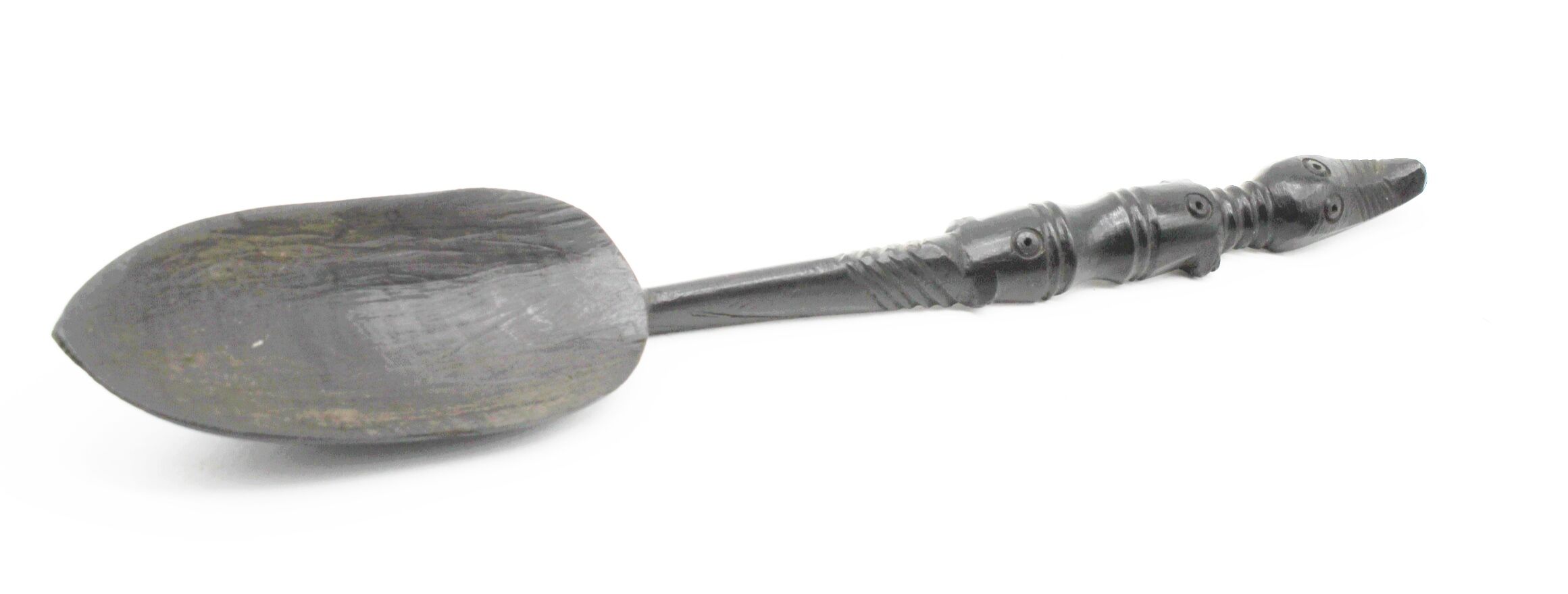 Set of ethnic wood cutlery