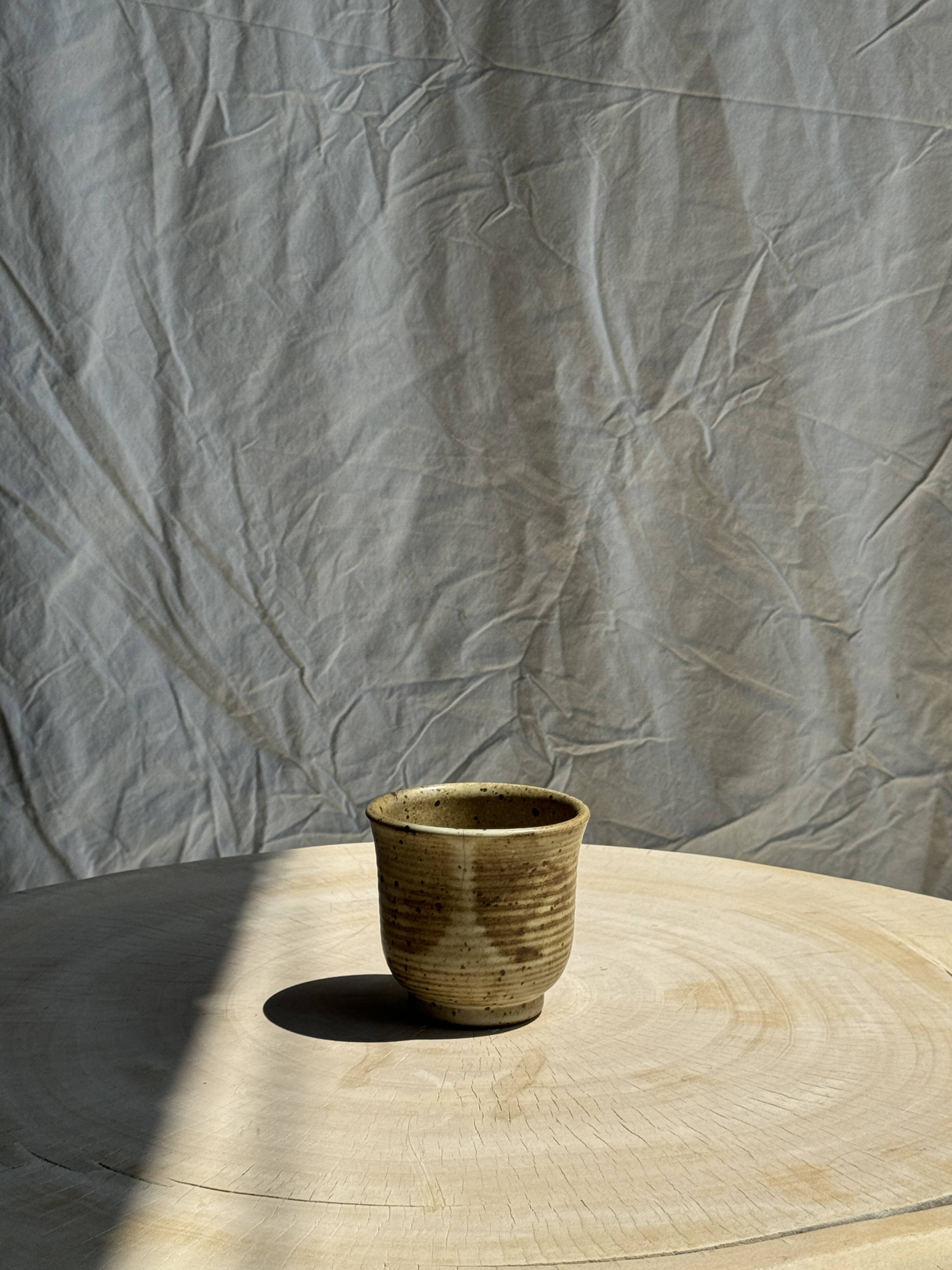 Small stoneware mug