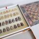 Chess game with vintage onyx board