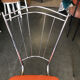 Vintage metal chair from the 80s