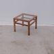 Table basse en chêne massif, 1980