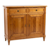 Louis XVI style buffet in solid cherry wood from the mid-20th century.