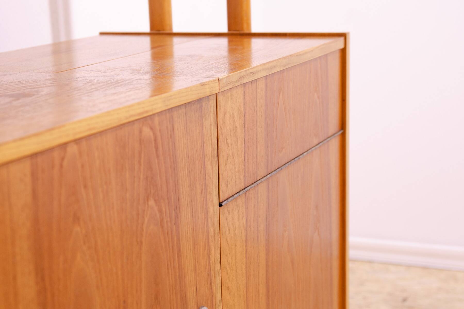 Mid century wall shelf bookcase by František Jirák for Tatra nábytok, 1960´s