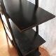 Cassina Nuvola red walnut black shelf