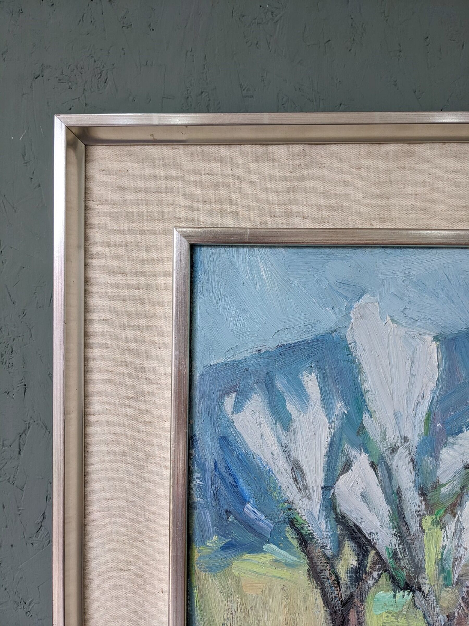 Mid-century oil painting