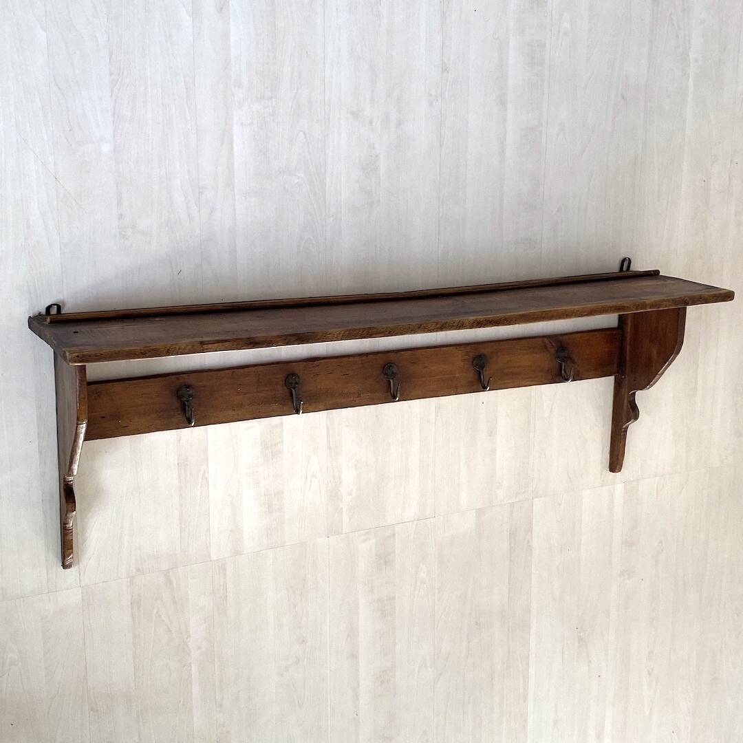 Vintage 50's kitchen wall shelf