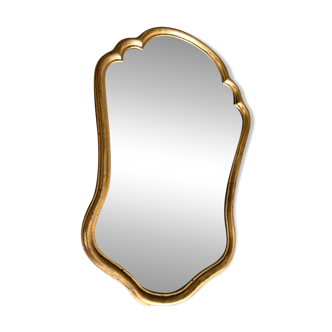 Miroir feuille d’or