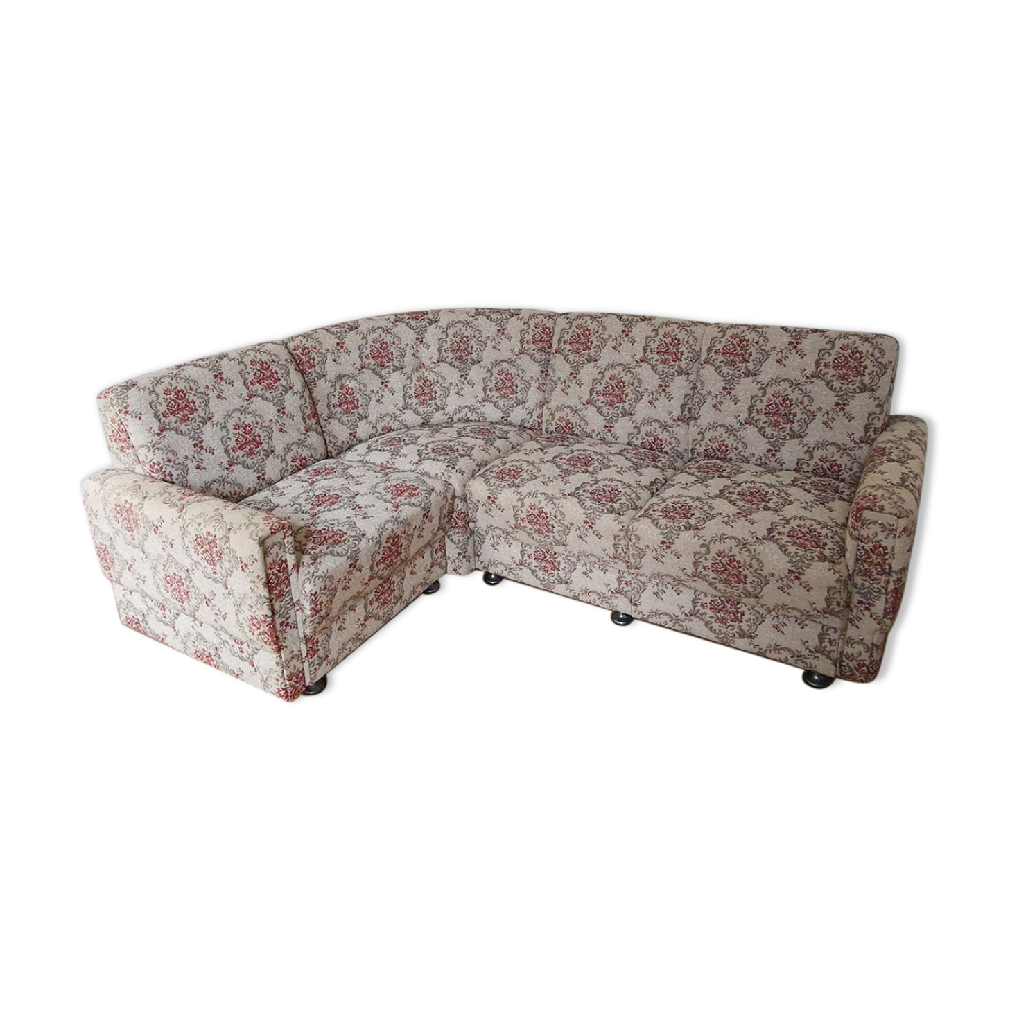 Canapé d'angle années 60 70 modulable