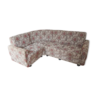Modular 60s 70s corner sofa