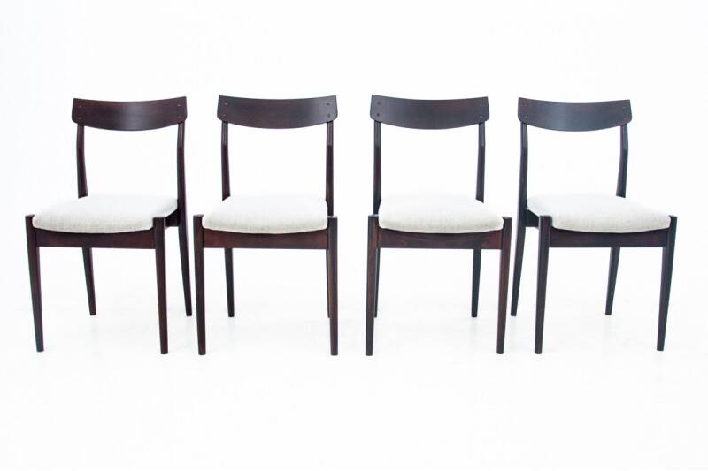 A set of chairs, 1960s. After renovation.