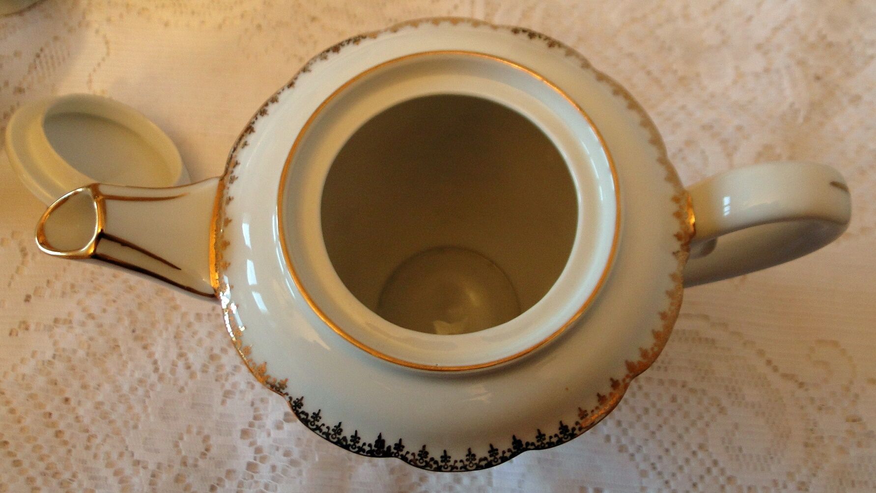 Service a cafe porcelaine fine ch r France