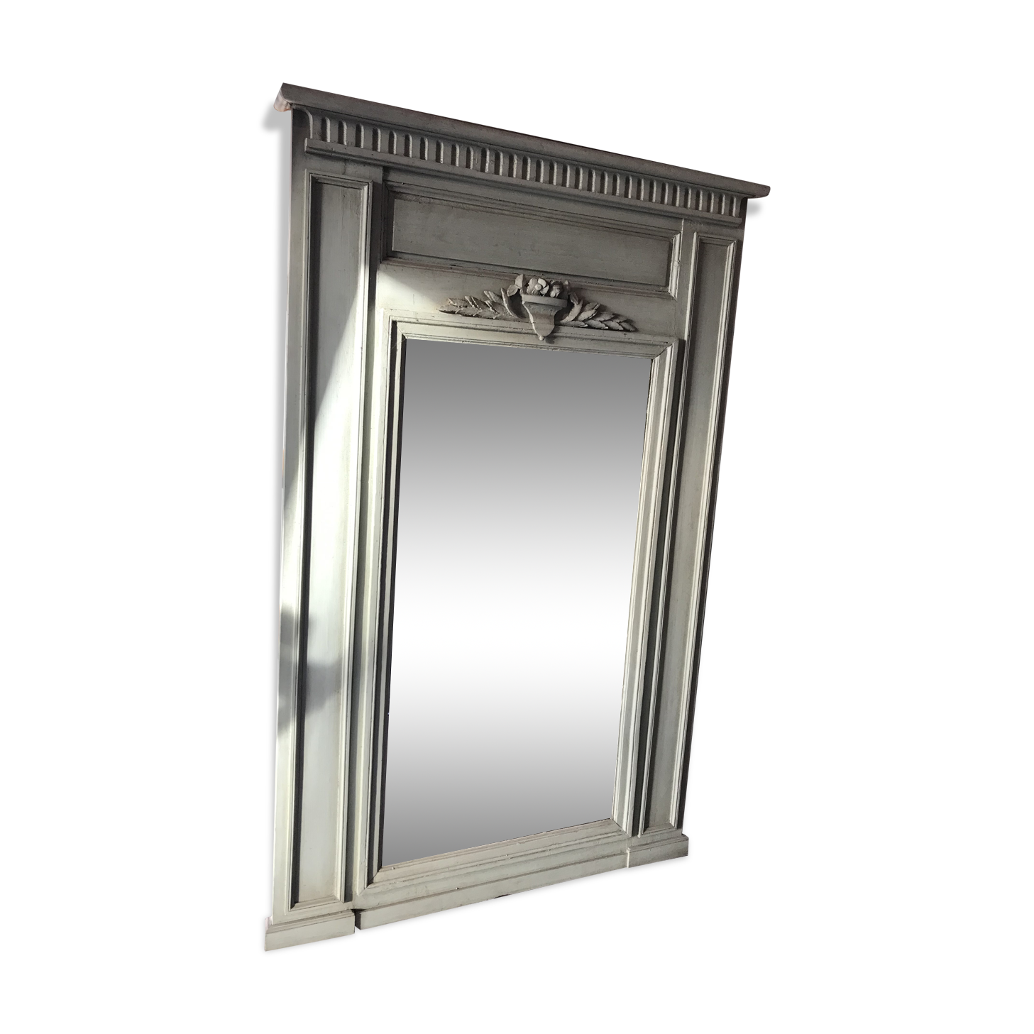 Trumeau mirror Louis XVI 18th century 107x165cm