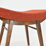 1980s Oak Stool, Czechoslovakia