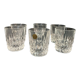 Six crystal glasses of Arques model Villandry XXth