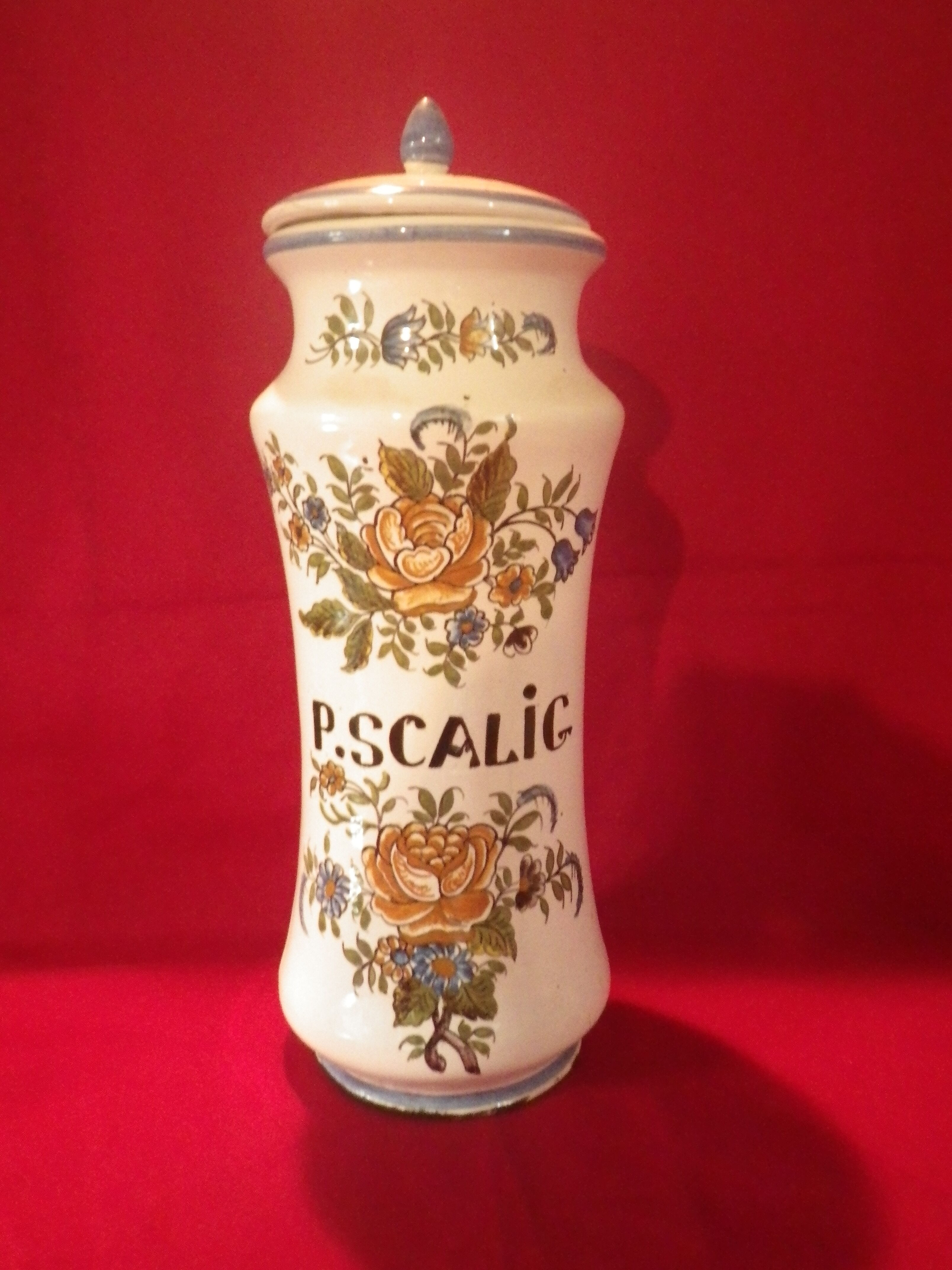 Set of 4 apothecary jars
