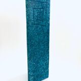 Art Ceramics Sgraffito Triangular Vase by Alvino Bagni for Raymor, 1960s