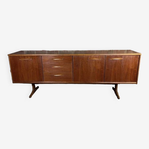 Enfilade scandinave vintage en teck