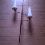 60's teak wall light from Maison Lunel
