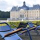 Edmond & fils - 1 Armchair + 1 Stool VAUX-LE-VICOMTE 007 - Tuileries collection