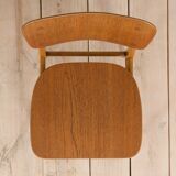 Danish mid century modern teak desk chair 1960