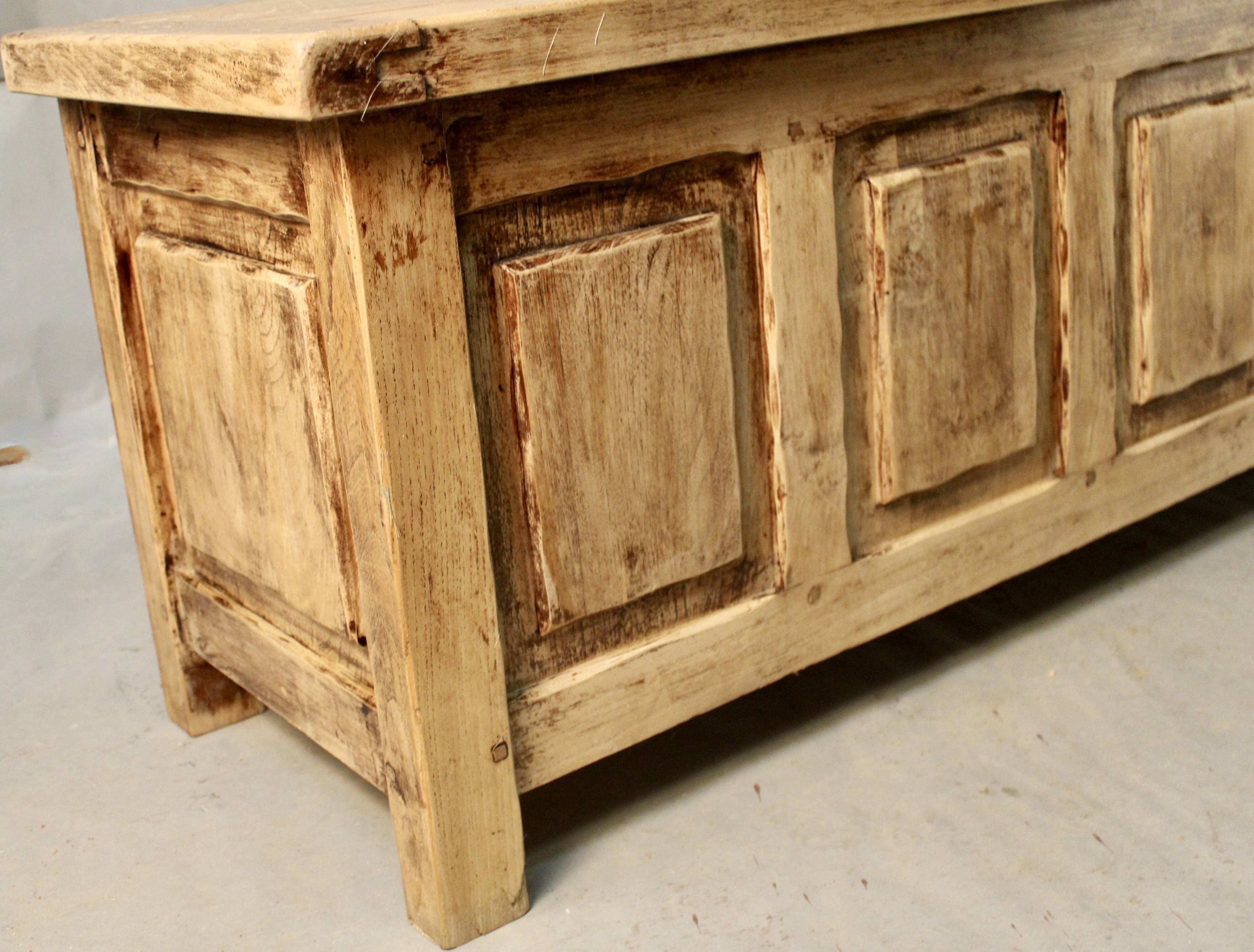 19th century oak chest