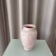 Vintage Pink Iridescent Ceramic Vase | Pearlescent Lustre Glaze | Postmoder