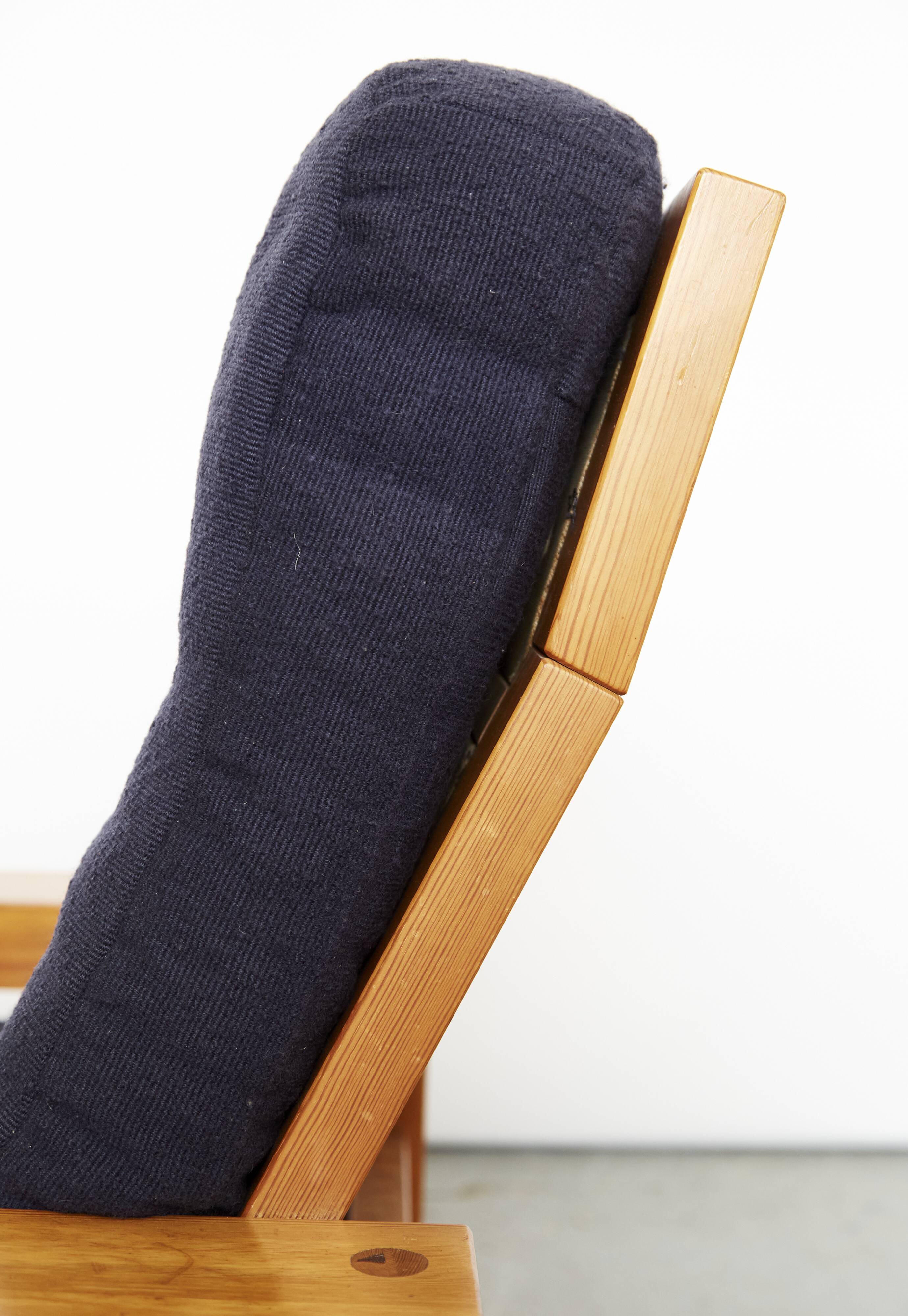 Christer Lundén "Patron" Lounge Chair & Ottoman for Broby Nya Möbler AB