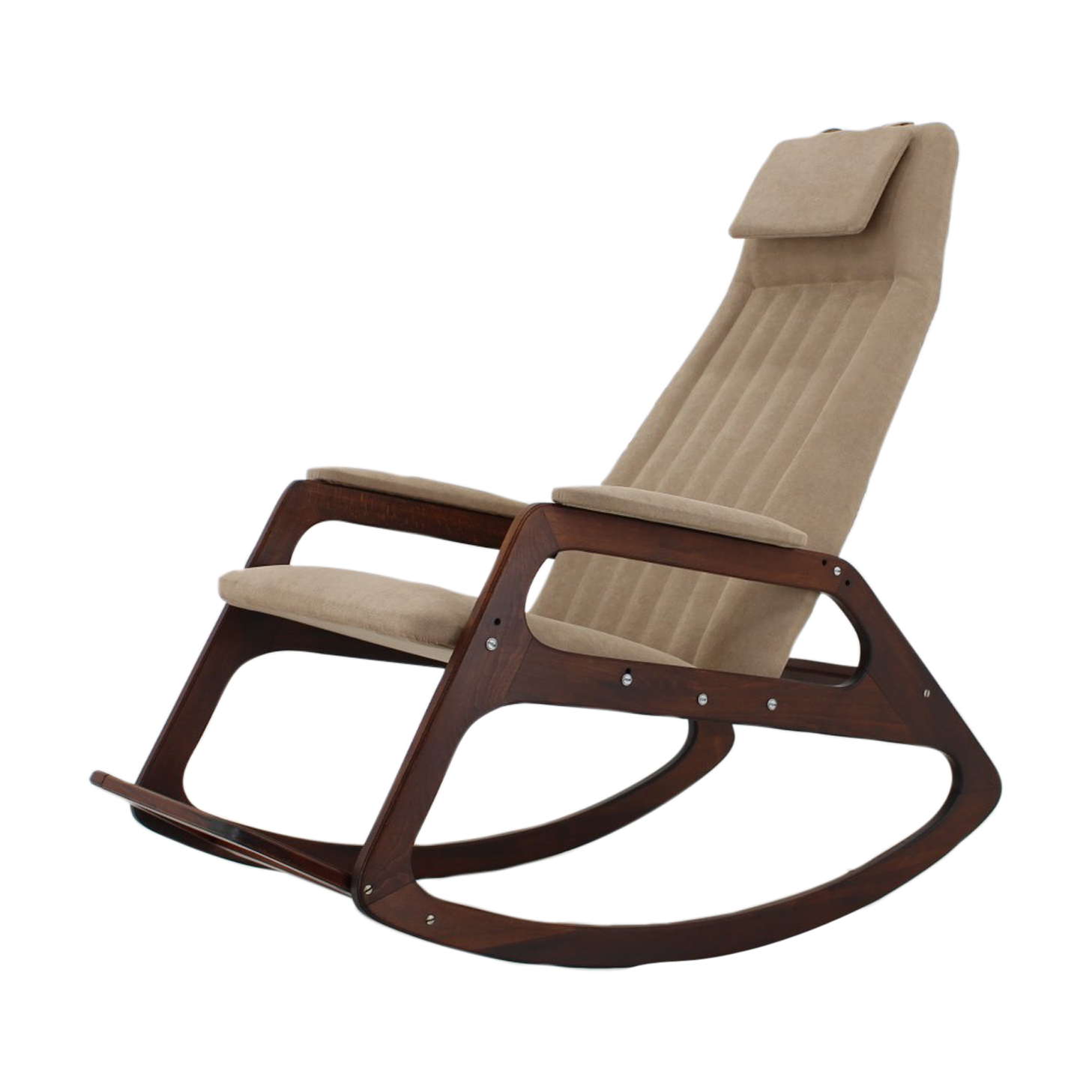 Mid-century rocking chair by ULUV, 1960´s.