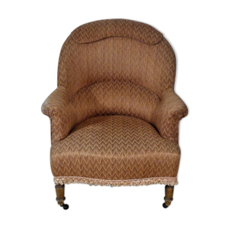 Vintage toad armchair - Toad armchair with wheels