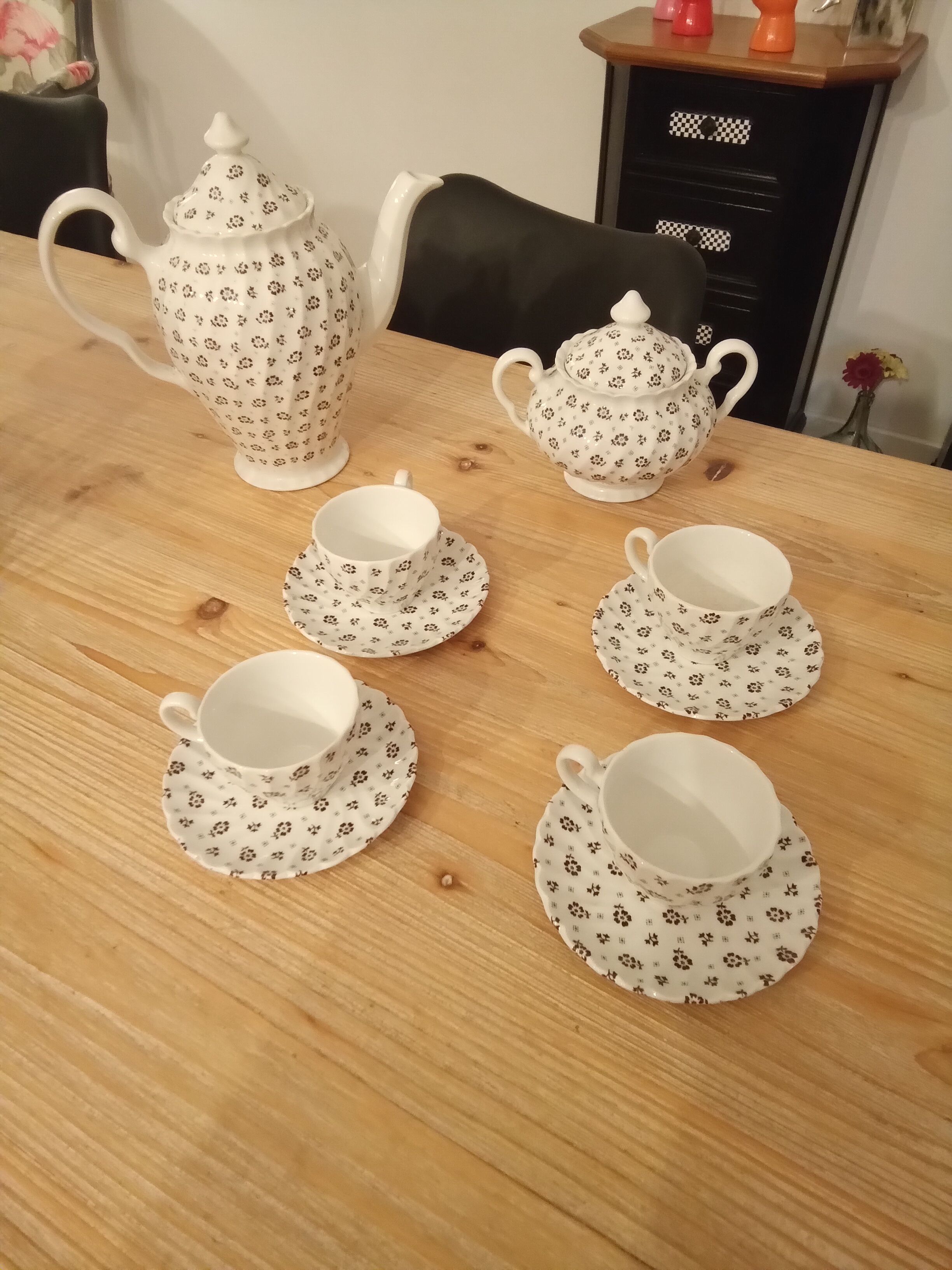 Johnson Brothers English Porcelain Coffee Service