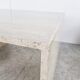 Pair of vintage travertine coffee or side tables, 1970s