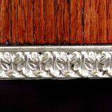 Small display cabinet in blonde mahogany veneer, Louis XVI style – 19th century.