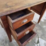 Bureau en chêne massif époque 1900